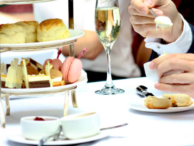 Sparkling Afternoon Tea Lumley Castle Hotel