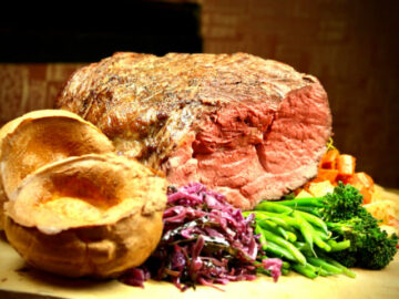 Sunday Lunch Lumley Castle Hotel Roast
