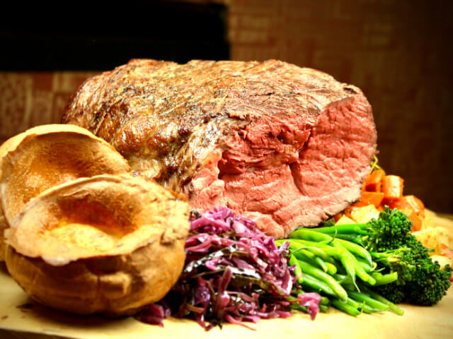 Sunday Lunch Lumley Castle Hotel Roast