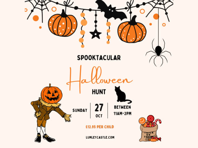 Halloween Hunt Lumley Castle Hotel